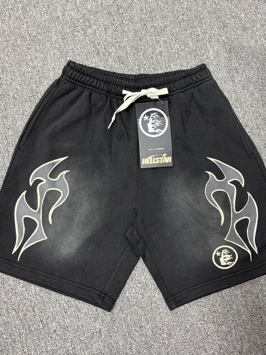 Hellstar Other - Hellstar Flame Shorts Black Mens Size M
